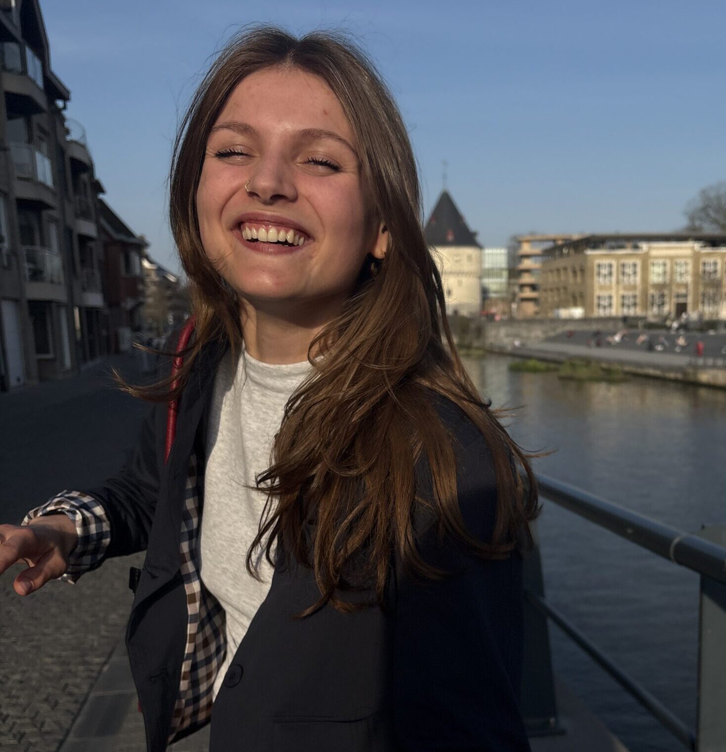 Student bij Colruyt